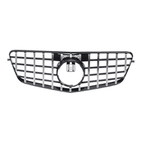 Grille de calandre avant GT R Silver pour Mercedes Benz W212 E Classe E350 E550 2010-13