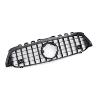 Grille de calandre avant noire brillante de Style GTR pour Mercedes Benz W177 A250 A200 A45 AMG 2019 sans caméra modèle