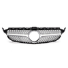 Grille de calandre avant Style diamant Look Chrome argent pour Mercedes Benz classe C W205 C200 C250 C300 C350 2015-2018