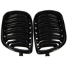 Grille de calandre noire double face pour BMW E46 4-DOOR 3 Series 02-04
