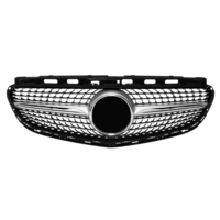 Grille de calandre style diamant avant pour Mercedes Benz W212 classe E E200 E250 E350 E550 2014-2016