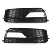 Grille de couvercle de lampe de feu de brouillard avant noir pour Audi A5 S-Line S5 2013-2016