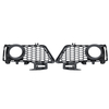 Grille de gril antibrouillard avant de pare-chocs avant en maille en nid dabeille de Style RS4 pour BMW 3 séries F3