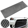 Grille de grille de type diamant universelle 120X40cm ABS Grille daération de spoiler en plastique,  noir