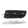 Grille de pare-chocs avant authentique avec garniture en argent pour BMW X5 E70 2007-2010
