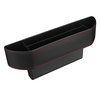 Grille multiple PU Siège de voiture Crevasse Boîte de rangement Siège Gap Organisateur Support de téléphone de poche