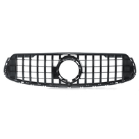 Grille supérieure de style GTR noir brillant pour Mercedes-Benz GLC classe W253 GLC300 GLC350 GLC43 2020