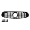 Grille supérieure de style GTR noir brillant pour Mercedes-Benz GLC classe W253 GLC300 GLC350 GLC43 2020