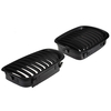 Grilles de calandre sport avant Kidney M noir mat pour BMW E46 Série 3 Touring Berline Compact 4D 4 portes 1998-2001