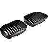 Grilles de calandre sport avant noir mat pour BMW E46 2D 2 portes 1998-2002