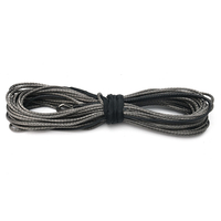 Gris 1/4 Pouce Câble de treuil synthétique de 100 pieds Câble de treuil ATV Câble de remorquage