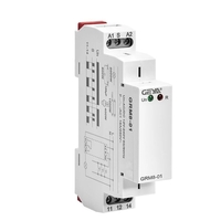 GRM8-01/02 16A AC 230V DC 12V 240V Rail Din 3 phases SPDT relais dimpulsion relais détape électronique relais