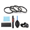 Gros plan + 1 / + 2 / + 4 / + 10 49/52/55/58/62/67/72 / 77mm Sac de rangement pour filtre dobjectif Kit de kit de b