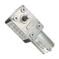 GW370 Moteur de réducteur de vitesse à vis sans fin turbo à couple élevé de CC 12V 120rpm