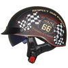 GXT DOT Rétro Moto Open Face Casque Hommes Femmes Dété Scooter Biker Riding MT-4