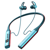 GYM-886Pro Sports Neckband Headset Wireless bluetooth 5.4 Earphone Composite Diaphragm 360° Stereo Surround Sound DSP No