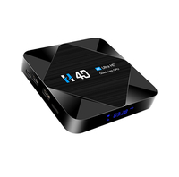 H40 H616 TV box Android 10 système 4 + 32G WIFI double bande décodeur