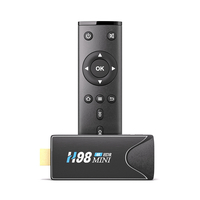 H98mini H313 Smart TV Stick Android 10.0 2G + 8GB prise en charge Bluetooth Wifi TV BOX 4K HDR H.265 récepteur TV décode