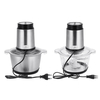 Hachoirs à viande électriques 2L 250W Mini broyeur hachoir bol de robot culinaire