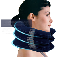 Hailicare dispositif de traction de la vertèbre cervicale trois tubes gonflable extensible soins de santé doublure en PV