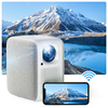 HAKOMiNi PL4 Projecteur portable 2G 8G 1080P HD Entièrement scellé 400 ANSI Lumens Android 10.0 Google Assistant Correct
