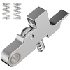 Haldis 3D Metal Extruder Idler Arm Alliage daluminium Titan Aero Extruder Pièce de rechange pour 1, 75 mm Prusa i3 M