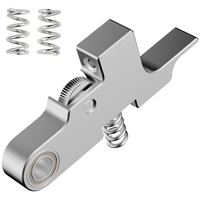 Haldis 3D Metal Extruder Idler Arm Alliage daluminium Titan Aero Extruder Pièce de rechange pour 1, 75 mm Prusa i3 M