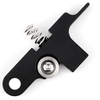 Haldis 3D Metal Extruder Idler Arm Alliage daluminium Titan Aero Extruder Pièce de rechange pour 1, 75 mm Prusa i3 M