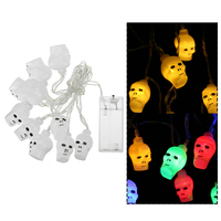 Halloween 10LED 2m Party String Fairy Lights Décor À La Maison Suspendus Fantôme Prop Lampe