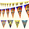 Halloween accessoires de décoration de Halloween drapeaux triangle fanion