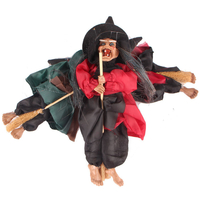 Halloween commande vocale suspendus fantôme sorcière accessoires tactile induction tenture murale fête en plein air déco
