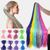 Halloween Crochet Box Tresses Cheveux Bundles Coloré Sale Tresses Queue De Cheval Extensions De Cheveux Synthétiques