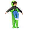 Halloween fantômes costume vert partie de carnaval fantaisie ET Aliens jouets gonflables pour enfants