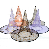 Halloween fournitures costume de fête simple couche assistant chapeau