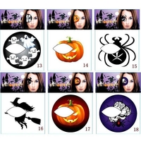 Halloween ombre à paupières autocollant transfert de l