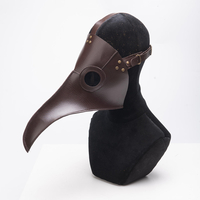 Halloween Plague Doctor Bird Steampunk Masque Long Nez Beak Cosplay Costume Props