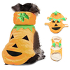 Halloween style citrouille chiot chien chat vêtements à capuche costumes vêtements manteau