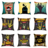 Halloween Terror Ghost Hand Pattern Housse doreiller Coton Linge de coussin Ensemble de coussin Housse de siège Déc