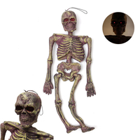 Halloween Party Decoration Luminous Vocal Simulation Frame Squelette Horrid Scare Scene Props Toys