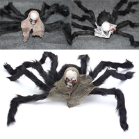 Halloween Party Decoration Squelette Ghosthead Spider Horrid Scare Scene Toys