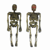 Halloween Party Home Decoration Luminous Sound Control Skeleton Honor Scare Scene Props Toys