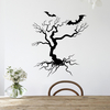Hallowen arbre en verre fenêtre décoration murale autocollant Party House décoration de la maison Creative Decal bricola