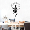 Hallowen tête de mort vitrine verre fenêtre décoration murale autocollant Party House Home Decoration Creative