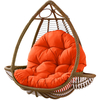 Hamac chaise coussin de siège suspendu balançoire coussin de siège épais chaise suspendue dos oreiller bureau à domicile