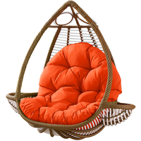 Hamac chaise coussin de siège suspendu balançoire coussin de siège épais chaise suspendue dos oreiller bureau à domicile