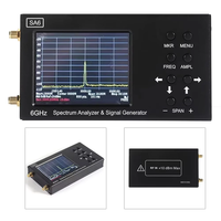HAMGEEK SSA6G 35MHz-6200MHz RF Spectrum Analyzer RF Multimeter Spectrum Explorer with Touch Screen