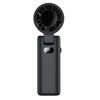 Handheld Fan Mini Fan with Digital Display 180° Folding Multi-Angle Air Supply USB Fan 3600mAh High Speed Fan