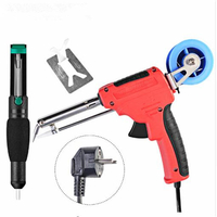 Handkit 220V 60W EU Fer à souder électrique en étain Automatique Envoyer dispositif détain Station de reprise de tr