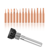 Handskit 15Pcs Cuivre Pur Fer À Souder Astuce 900M Astuce pour Soudure Reprise Station À Souder Astuces
