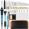 Handskit 60W 110V 220V Température réglable Fer à souder Kit de combustion du bois Sculpture Kit de stylo de pyrographie